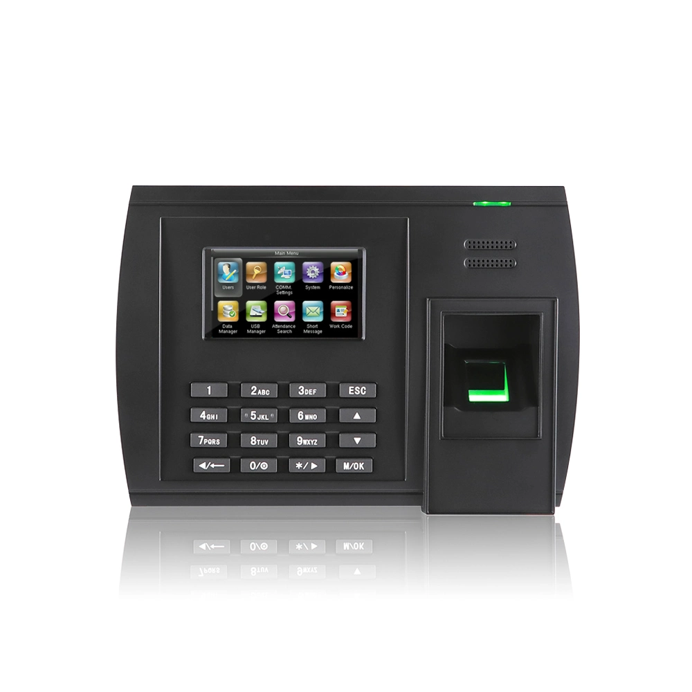 (5000T-C) Fingerprint Reader Time Attendance System with TCP/IP or WiFi or 3G Communication