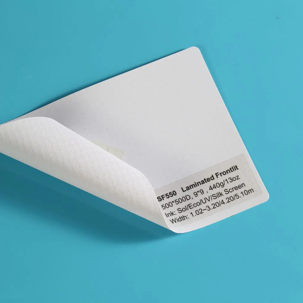 Frio/Calor Sounda Frontlit laminado flexible de PVC de materiales de impresión digital banner de publicidad