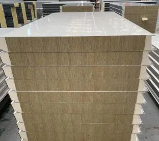 Jedha 50mm/75mm/100mm Thickness Insulation Building Material Rock Wool Sandwich Panels