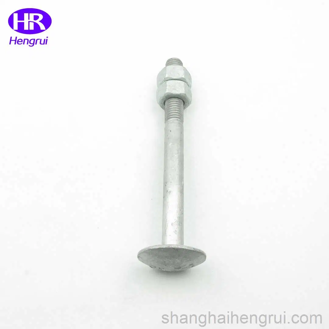 Carbon Steel HDG A394 Tower Bolt, Step Bolt for Transmission Tower/ Electrical Tower/ Electric Pole