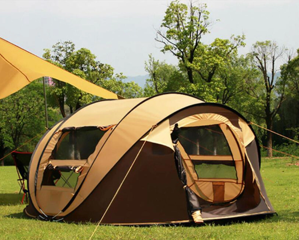 Open Portable Camping Outdoor Tent 4-6 Persons Canopy Ci15107