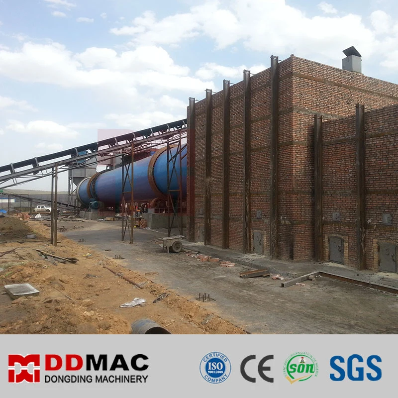 Complete Coal Drying Line for Slime, Slurry, Lignite, Raw Coal, Cleaned Coal, Silica Sand, Mining Rotary Dryer for Sale