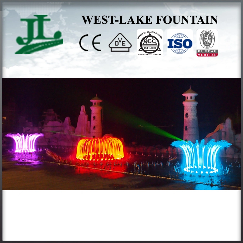 Original Design Musical Fountain with DMX512 Light Music Dancing Fountain