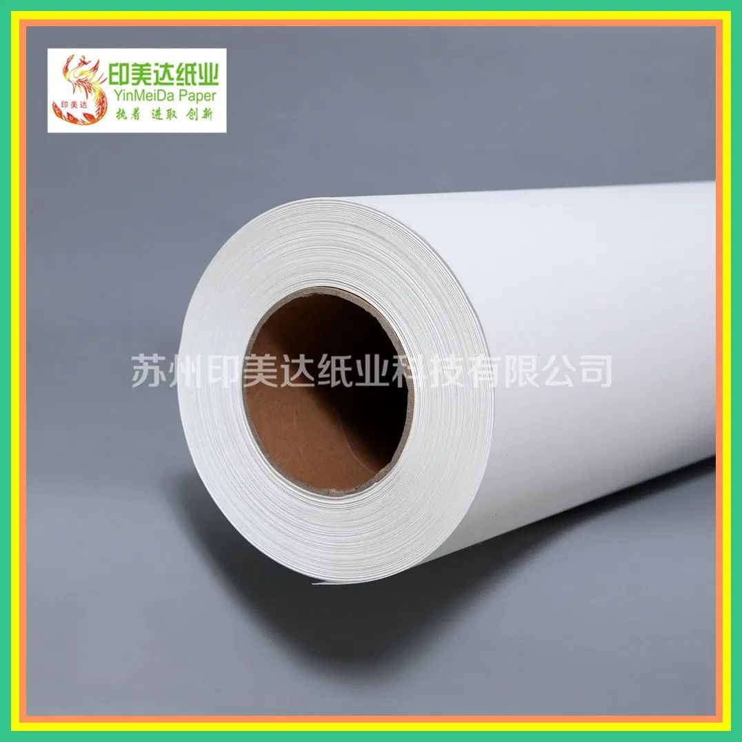 50 GSM 61'' 500 Meters Anti-Curl Coating Heat Sublimation Transfer Paper