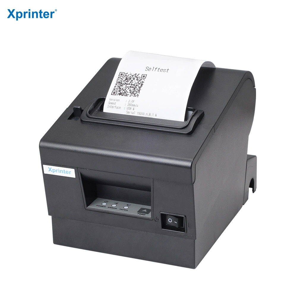 Xprinter XP-S200H OEM USB+Serial 80mm Receipt Printer For POS System