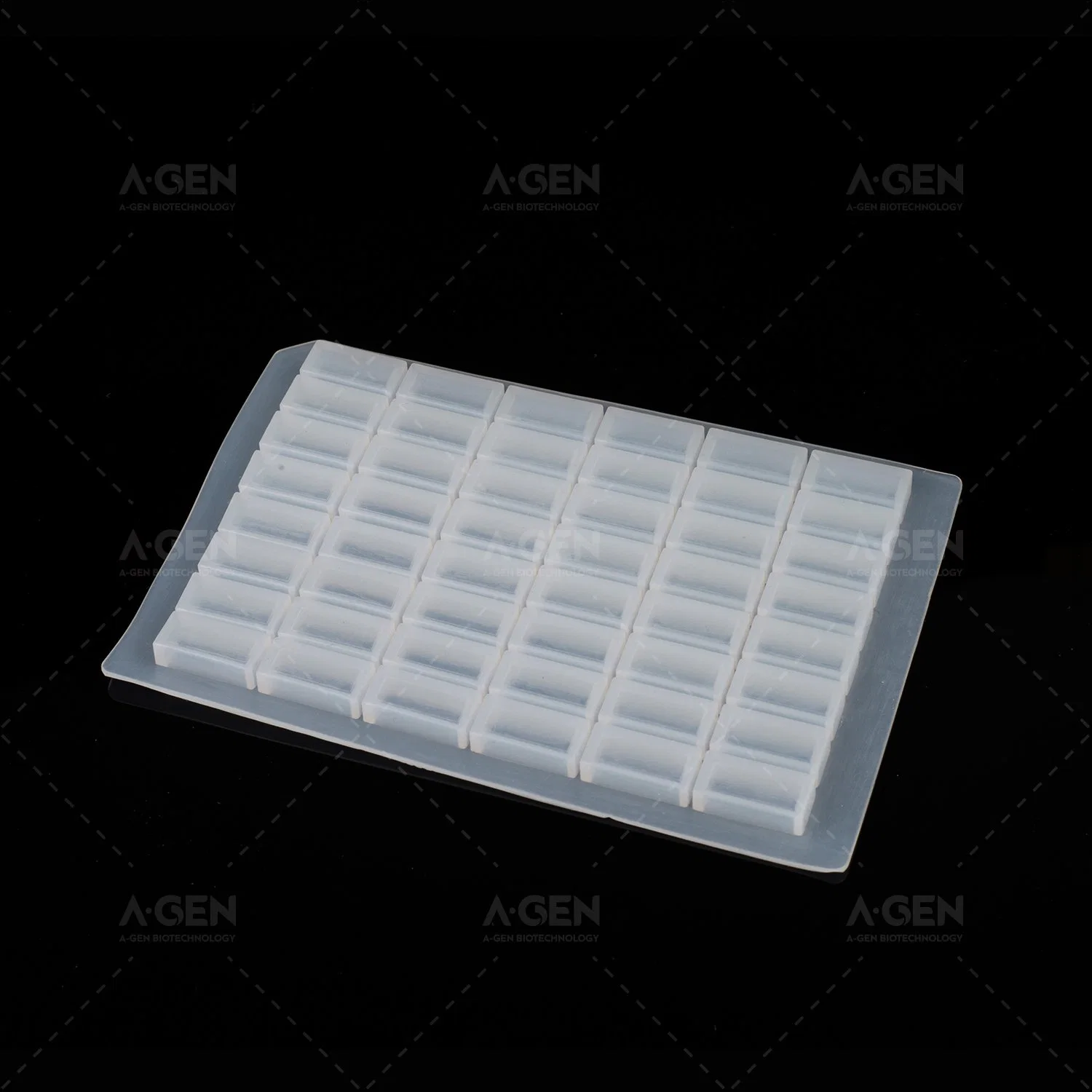 M-PCR-Rd-96 Lab Use silicone Mat para placa PCR 96