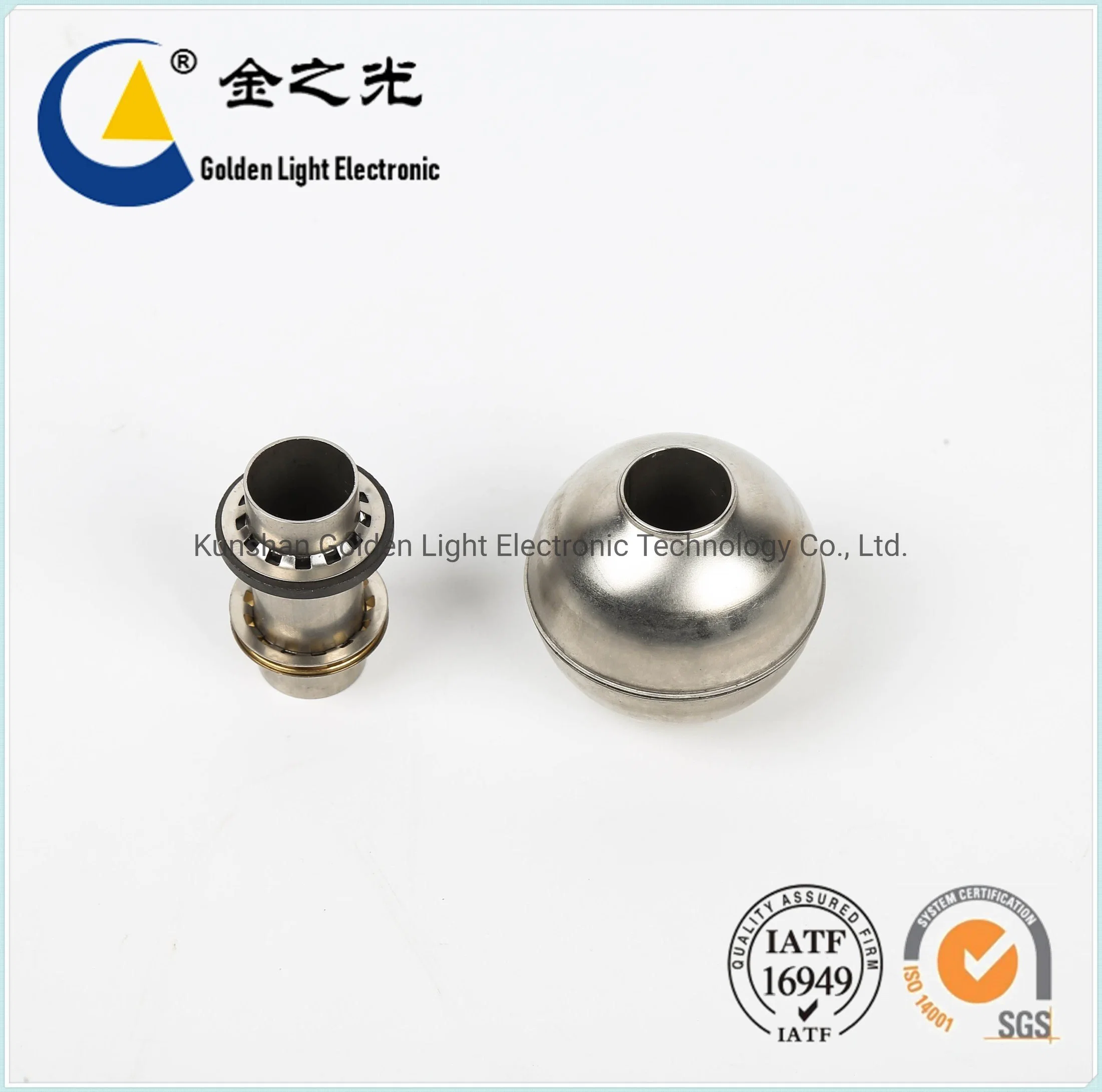 OEM Factory Precision Metal Float Stamping Service for Water Level Sensor Parts