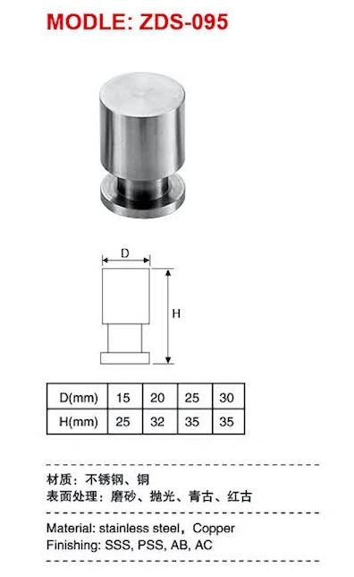 Stainless Steel Cabinet Knob Furniture Pull Furniture Handles Lathe Fittings Hardware