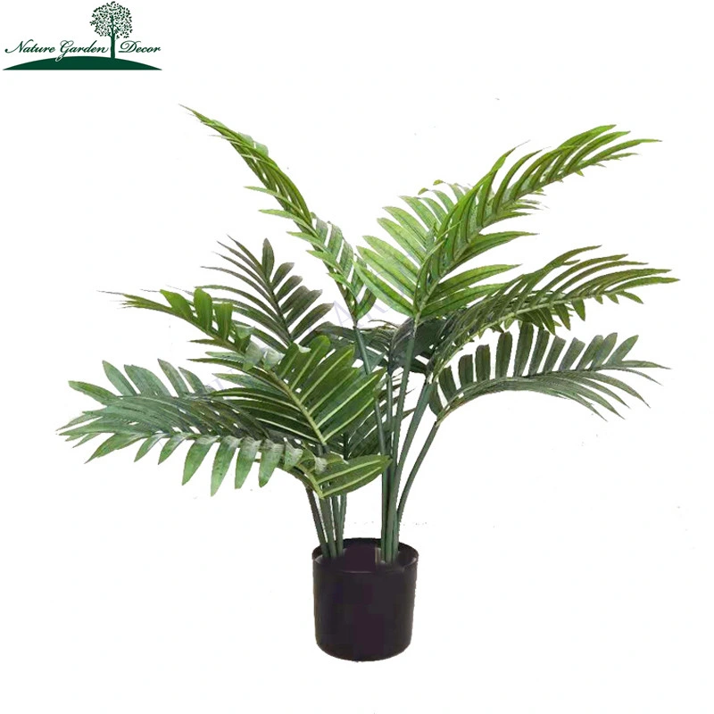 Wholesale/Supplier Indoor Evergreen Mini Faux Palm Trees Office Decoration Artificial Plant Silk