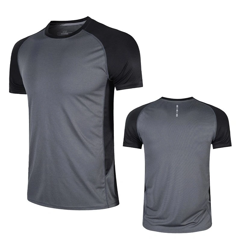 Men Fitness Apparel Jogging Gym Wear Moisture Wicking Sport Shirts