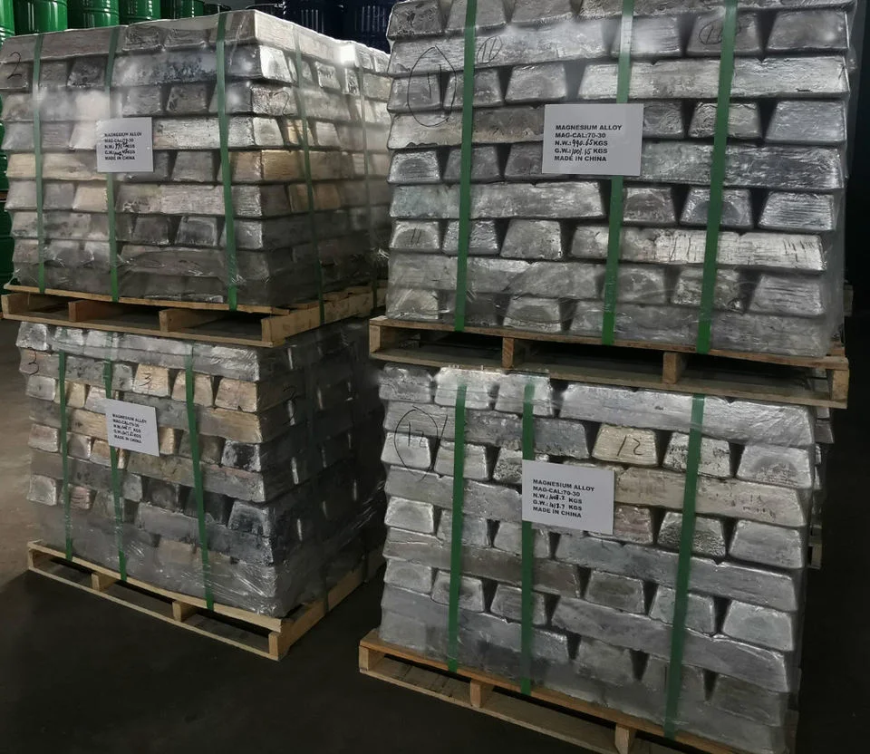 New 99.99% Pure Metal Silver Grey Premium Grade Magnesium Extrusion Ingots