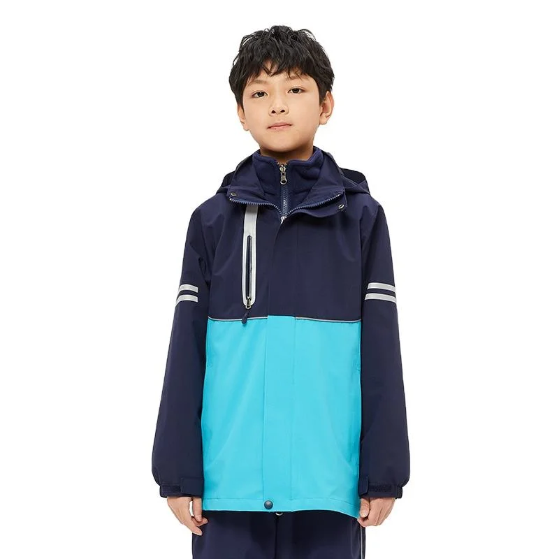 Kids Sports Jackets Outdoor Winter Jacket with Detachable Wholesale/Supplier Custom Logo for Children