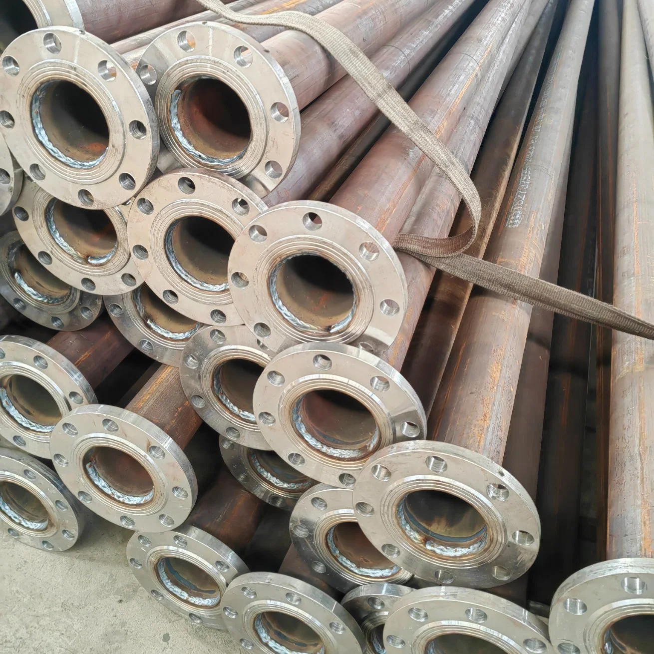 Large Diameter Floating Dredging Rubber Hose Flanged Pipe