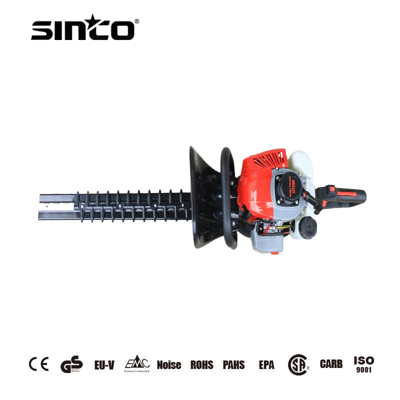 22.5cc Professional Gasoline Hedge Trimmer High Quality Bush Pruning Tools with Dual Blade
