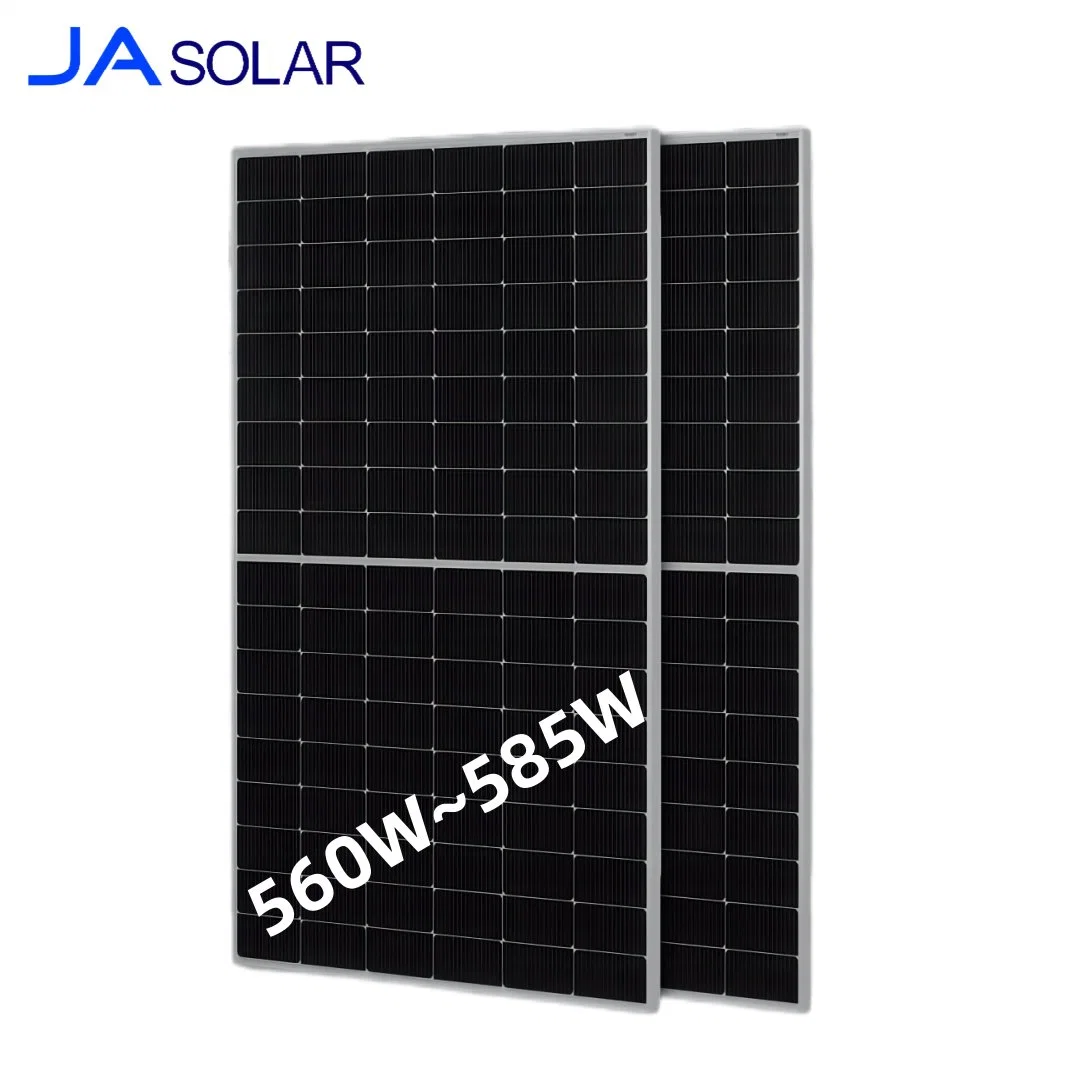 Ja Solar Jam72D30 580W Paneles de generación de Energía Fotovoltaica