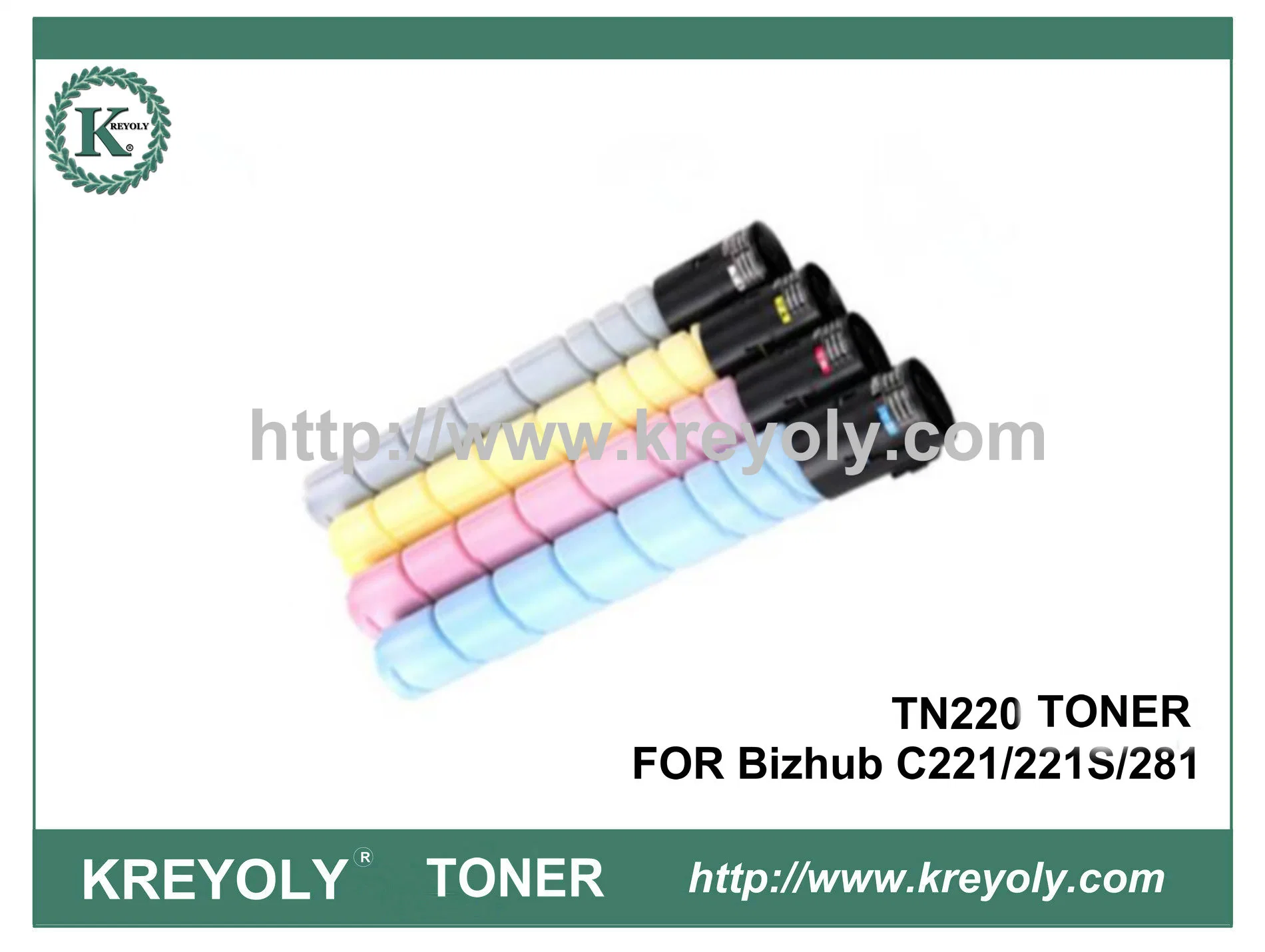 TN220 Tóner Para Konica Minolta Bizhub C221/221S/281