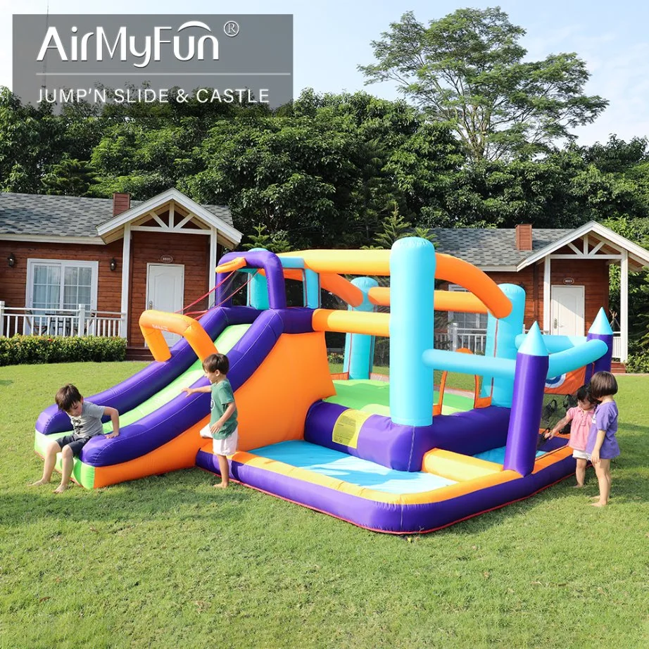 Almofada insuflável Bouncer encantador castelo insuflável para crianças de brinquedo inflável