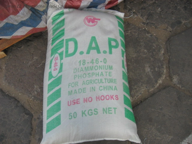 DAP Fertilizer 18: 46: 0 fosfato de diamonio