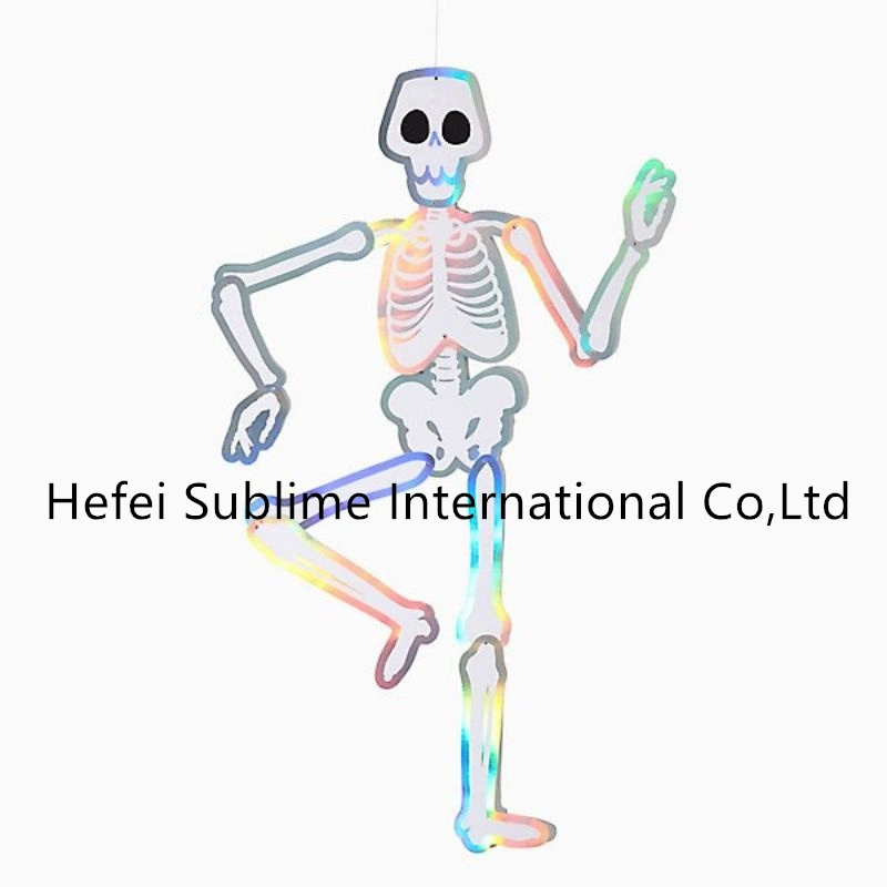 Glow in The Dark Hanging Skeleton - Paper Craft