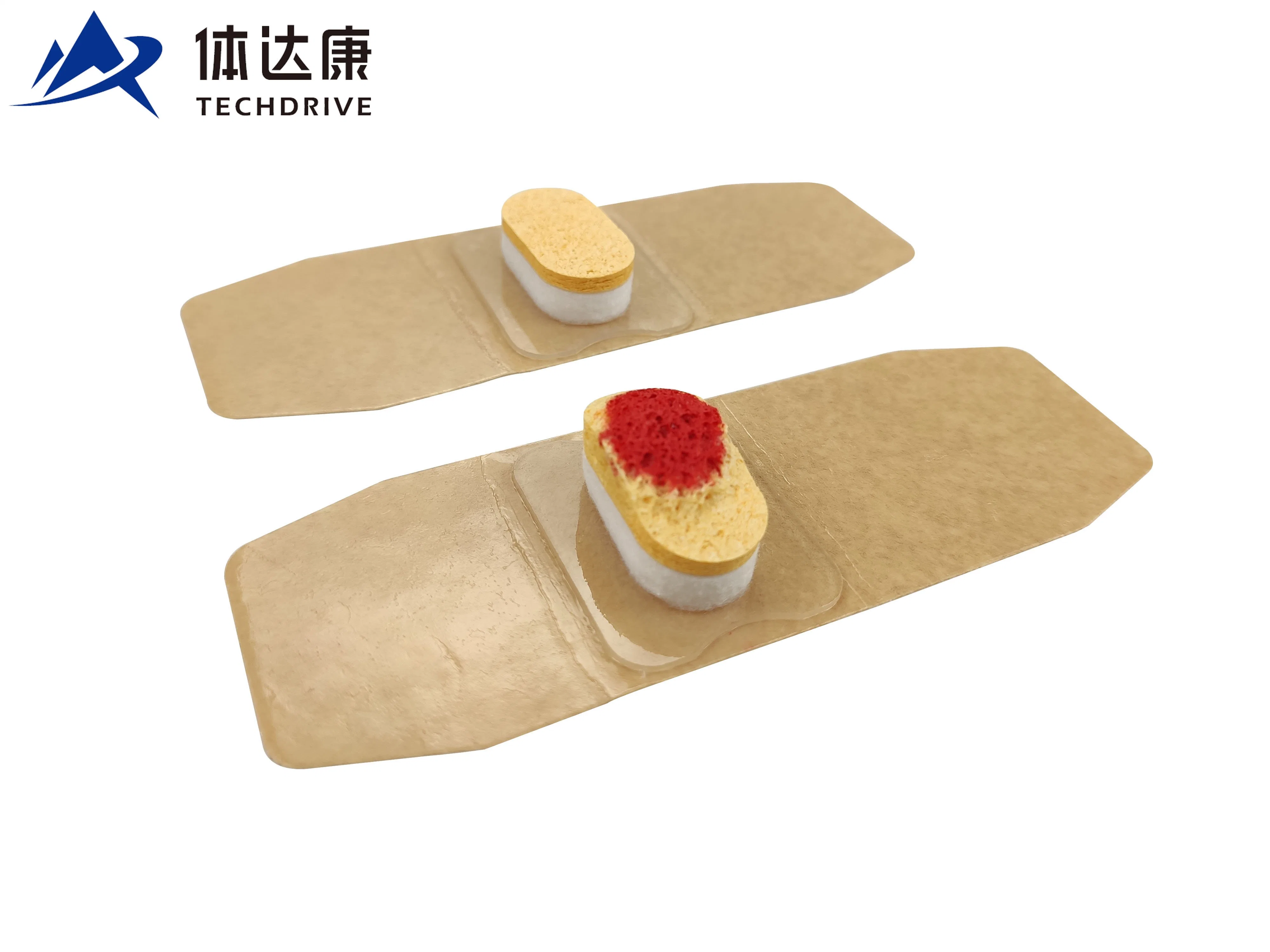 Adhesive Tape Medical Surgical Hemostatic Wound Dressing for Intravenous Injection