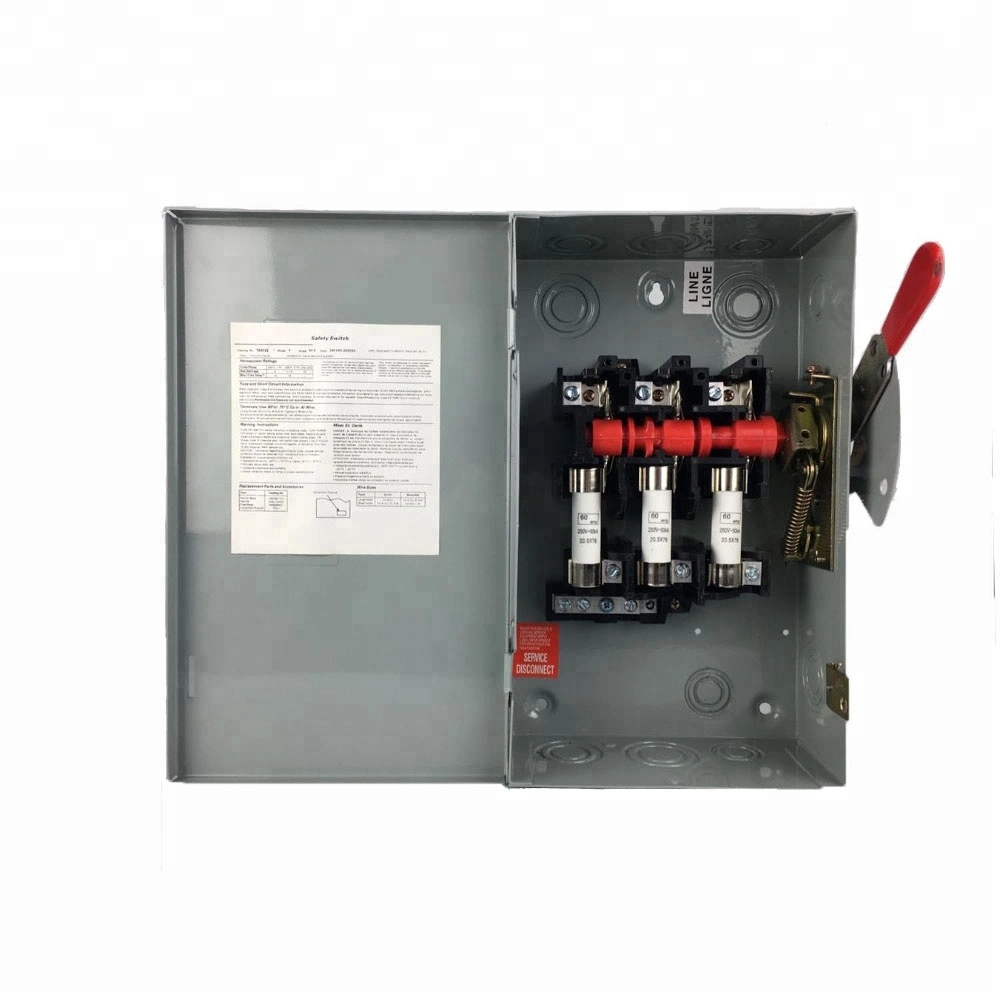 Heavy Duty NEMA 4/4X 60A 240VAC 3-Pole Safety Switch