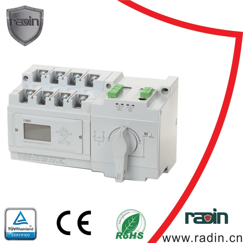 RDS3 Series Automatic Transfer Switch, Motorized Changeover Switch