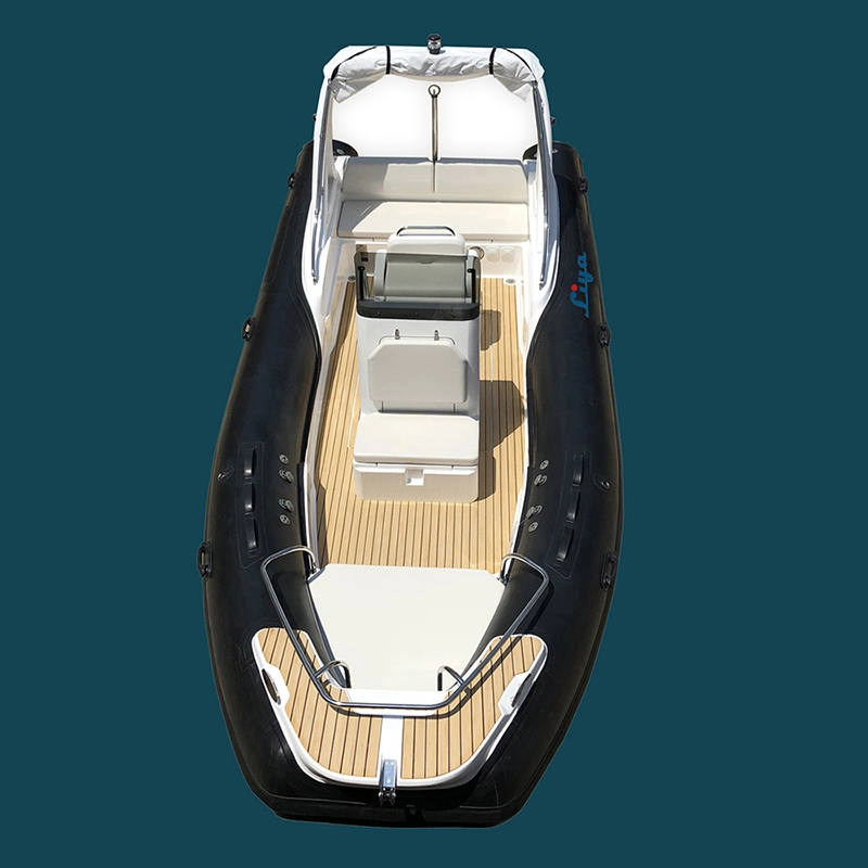 China Ocean Rib Yacht 620 Hypalon Inflatable Fishing Boat for Sale