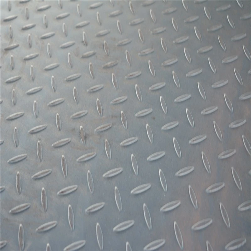 16mm THK Ms Carbon Pattern Plate / Ms Carbon Steel Tear Drop Chequered S275jr Ss400 A36 Q235 Checkered