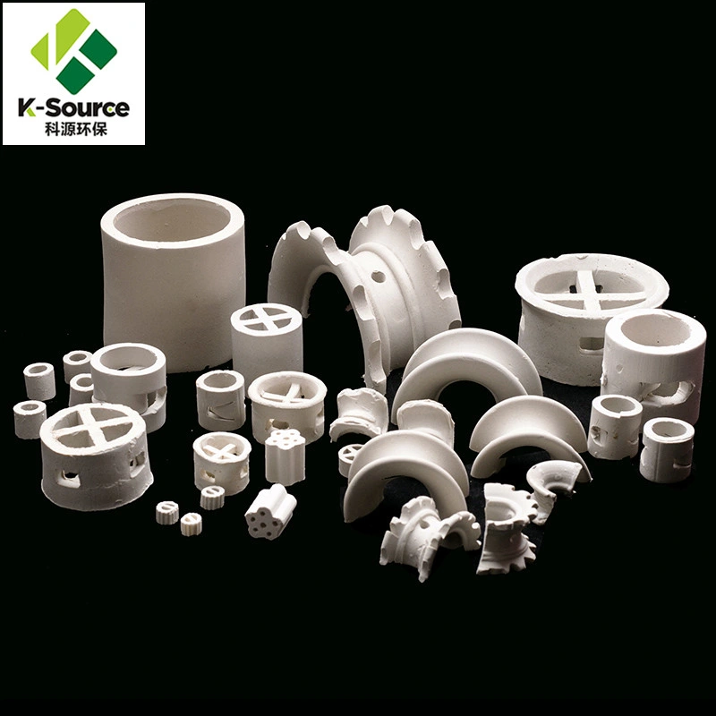 Ceramic Packing Super Intalox Saddle Ring for Sulphuric Acid Columns