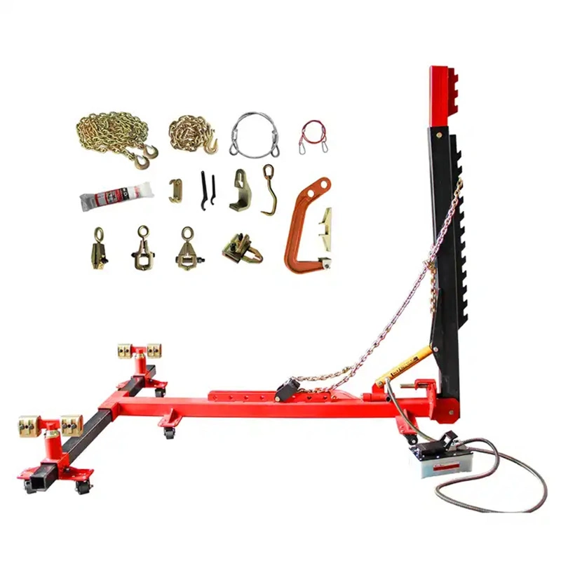 Auto Body Frame Machine Pulling Jack Portable Car Collision Bench