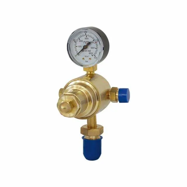 British Type Industrial Gas Oxygen Acetylene Argon CO2 Regulator