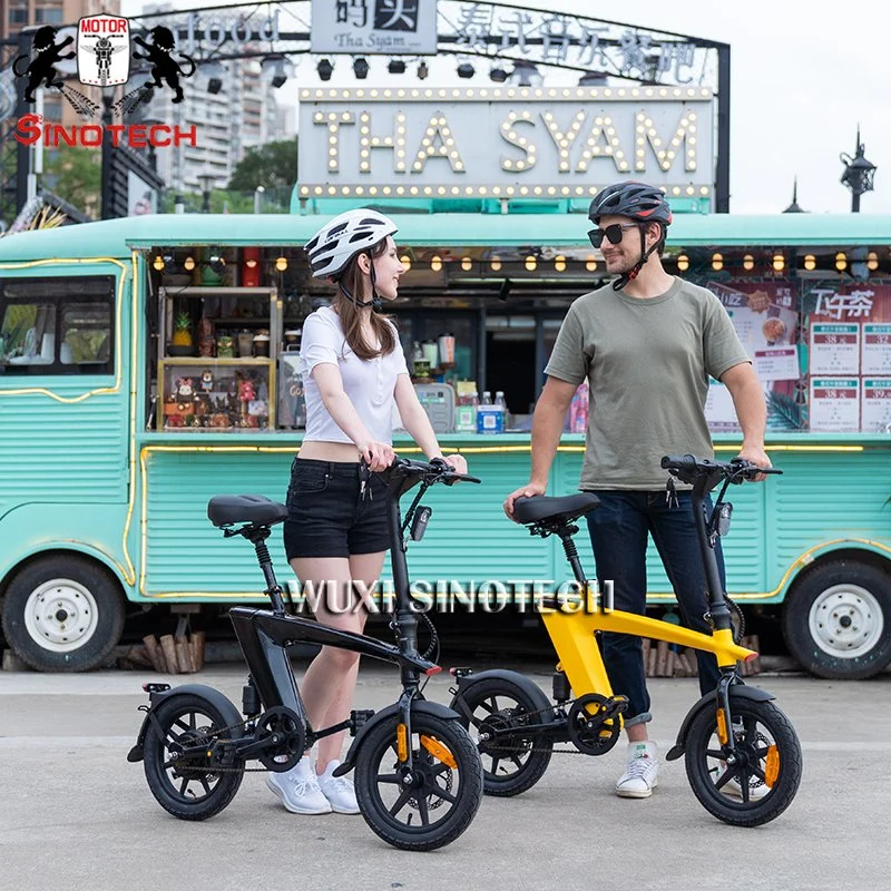 Mini-bicicleta elétrica dobrável de baixa velocidade e lítio com certificado CE