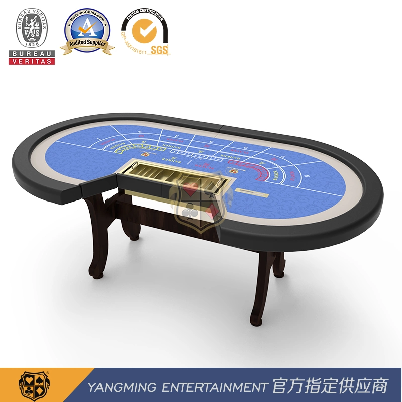 I-Shaped H-Foot Baccarat Poker Games Folding Gambling Casino Table