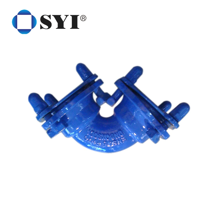 Syi ISO FR545 OEM2531 Di Moulage de raccords de tuyauterie en fonte ductile Mj avec perte de la bride