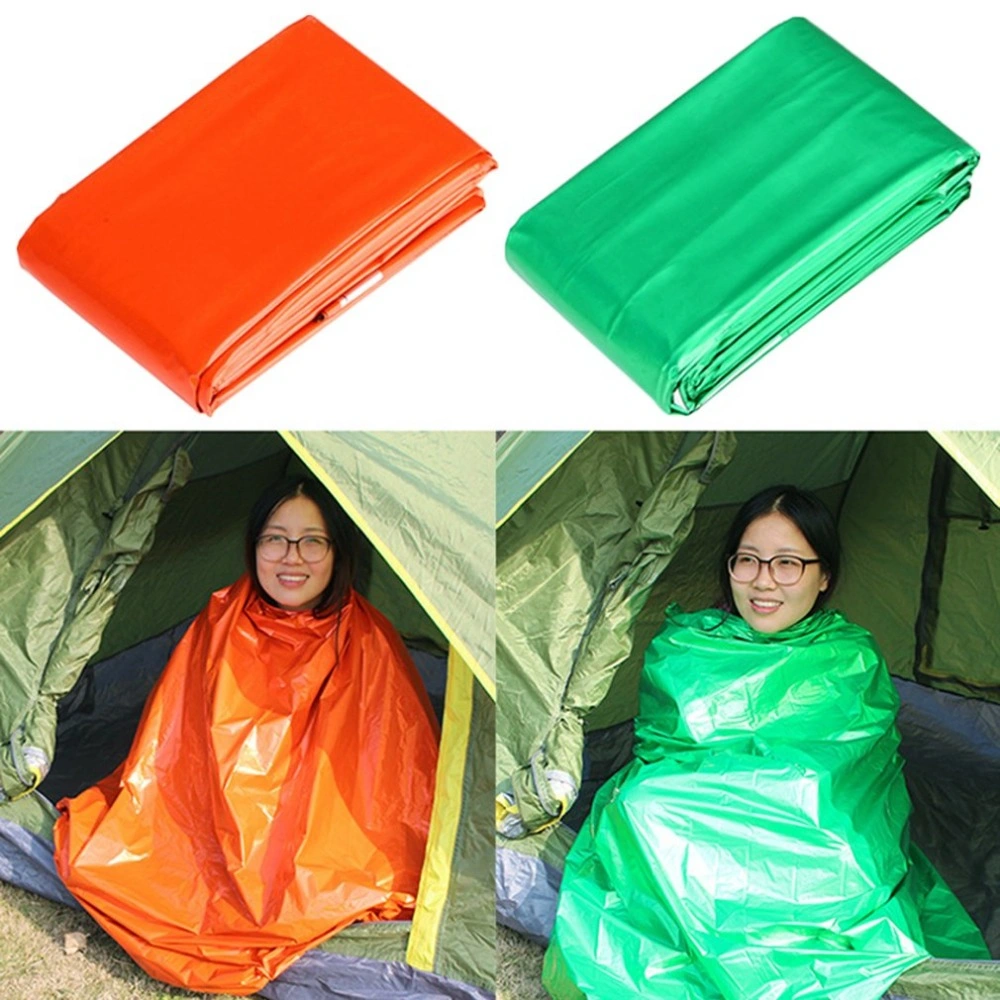 Heat Reflective Outdoor Emergency Survival Rescue Thermal Insulation Curtain Outdoor Life Saving First Aid Emergency Blanket