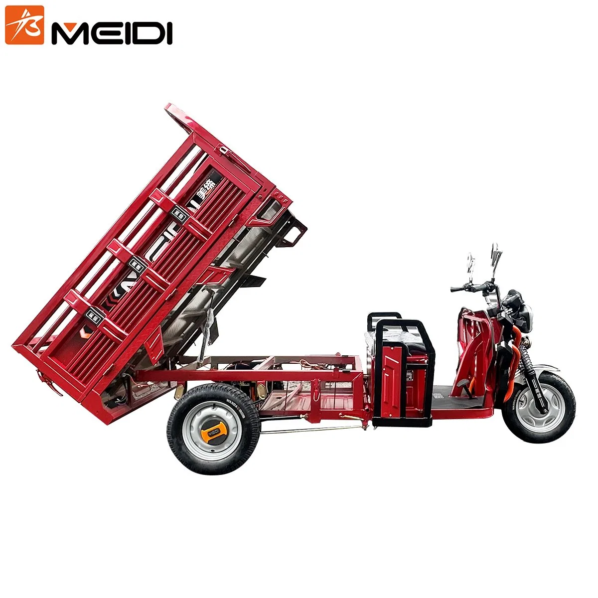 Meidi Powerful Climbing Ability E-Rickshaw Loader Electric Cargo Tricycle