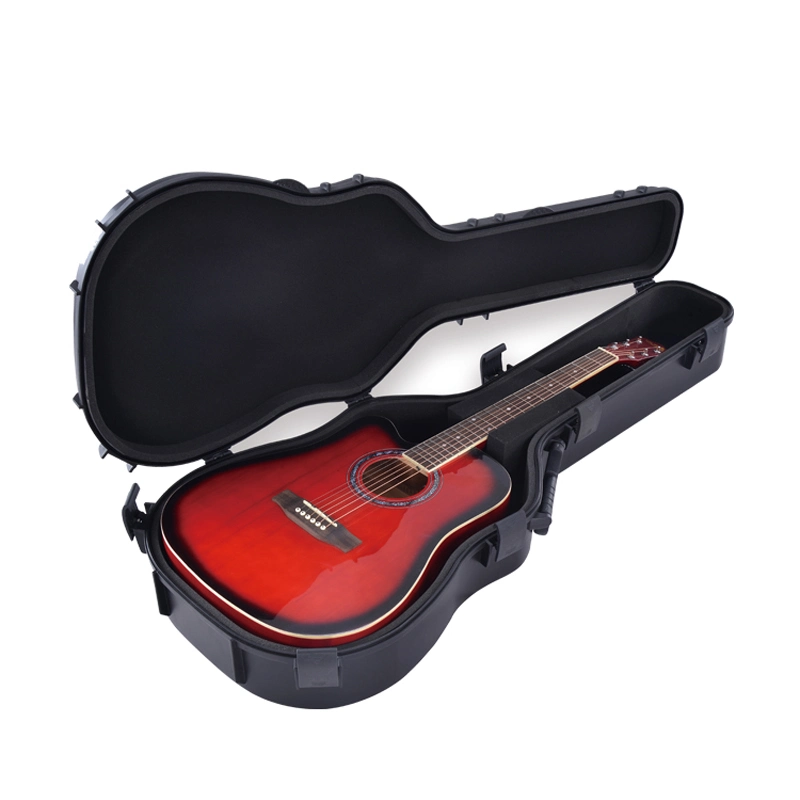 Waterproof Shockproof Plastic Protective Case for Musical Instrument Guitar Hard Case