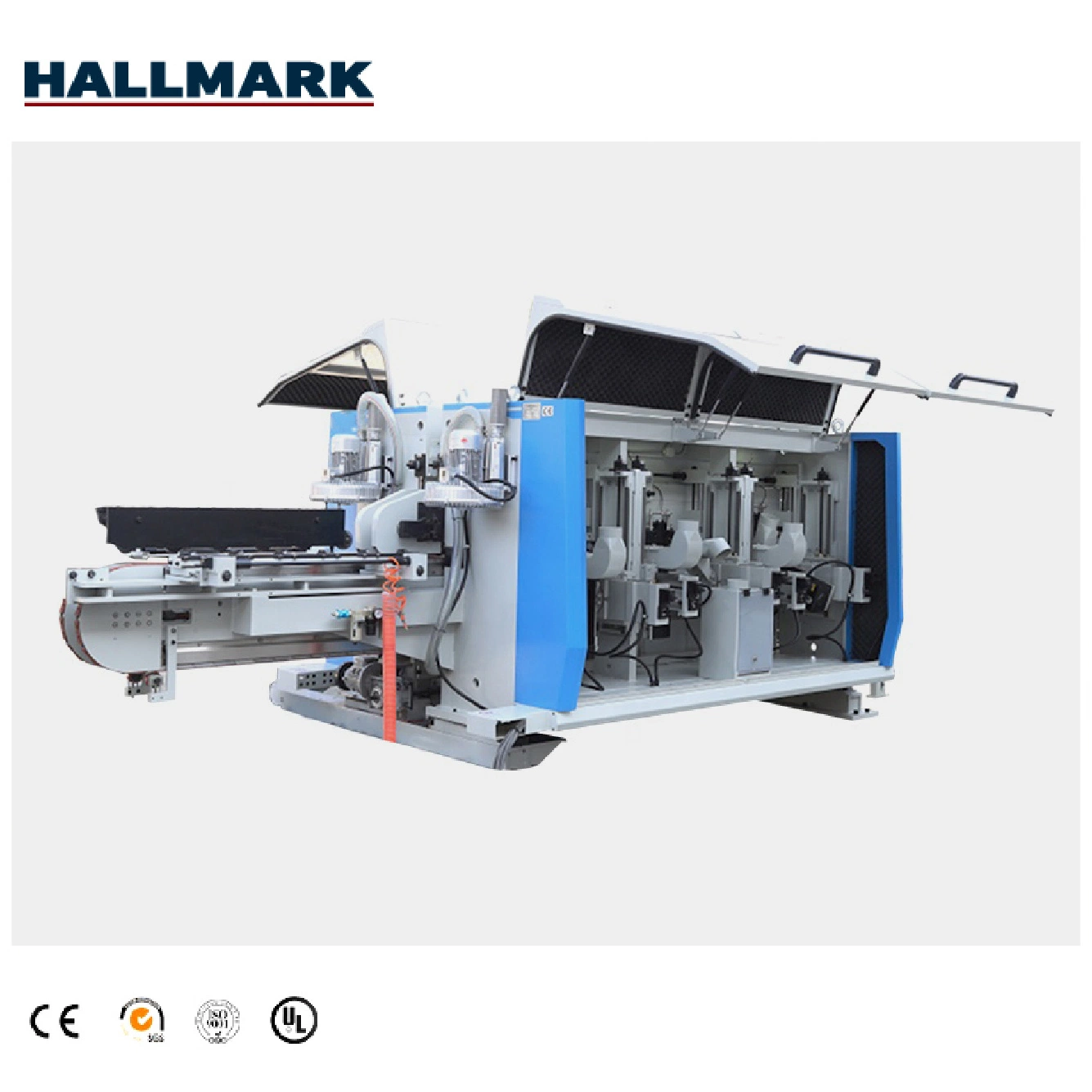 Hallmark Profile Machine Laminate Flooring Click Profile Machine Double End Tenoner Line