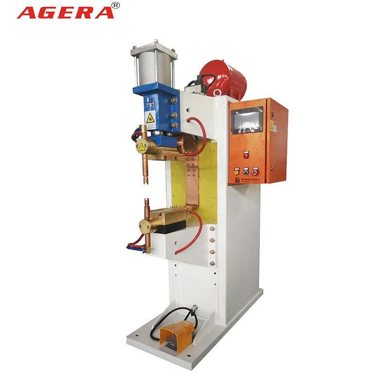Inversor de frecuencia media DC resistencia eléctrica Doble lado punto estante Soldadora