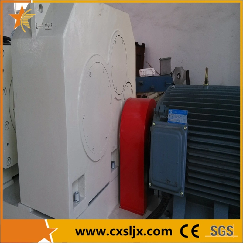 Conical Twin Screw Plastic Extruder with Bimetallic Screw Barrel