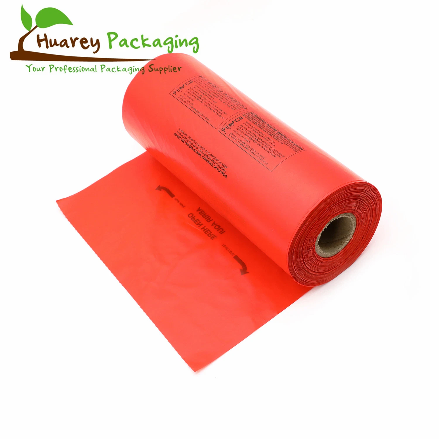 HDPE/LDPE Red Medical Biohazard Waste Garbage Bag with Low Price