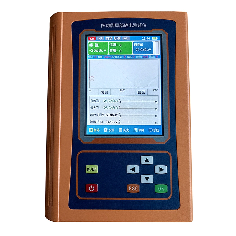 Xzh Test UHF Tev AA Ae Partial Discharge Tester for Power Transformer Cable High Voltage Pd Analyzer Detector