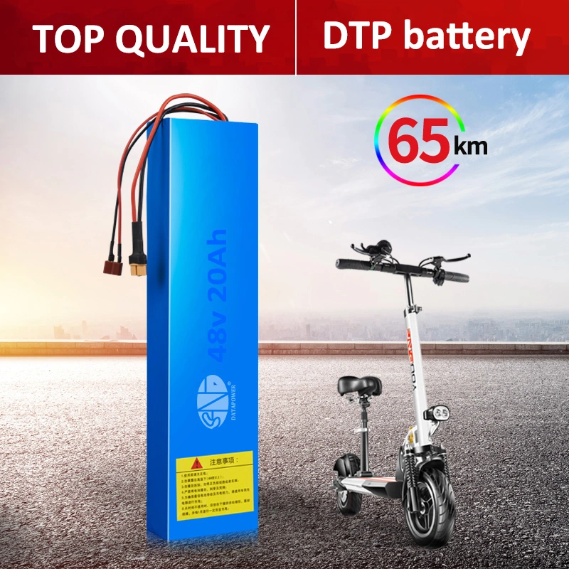 Batterie au lithium pour vélo électrique de haute qualité de 48V 20Ah, pack de batteries Li-ion pour trottinette électrique avec certificat CQC MSDS Un38.3.