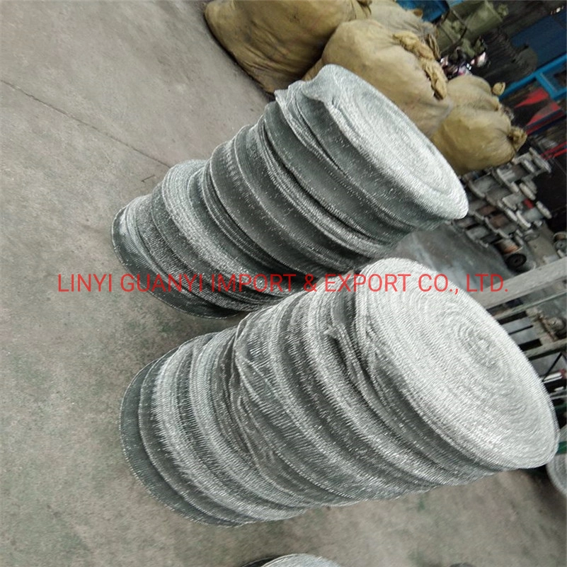 Galvanized Steel Wire Metal Pot Mesh Scourer Iron Sponge