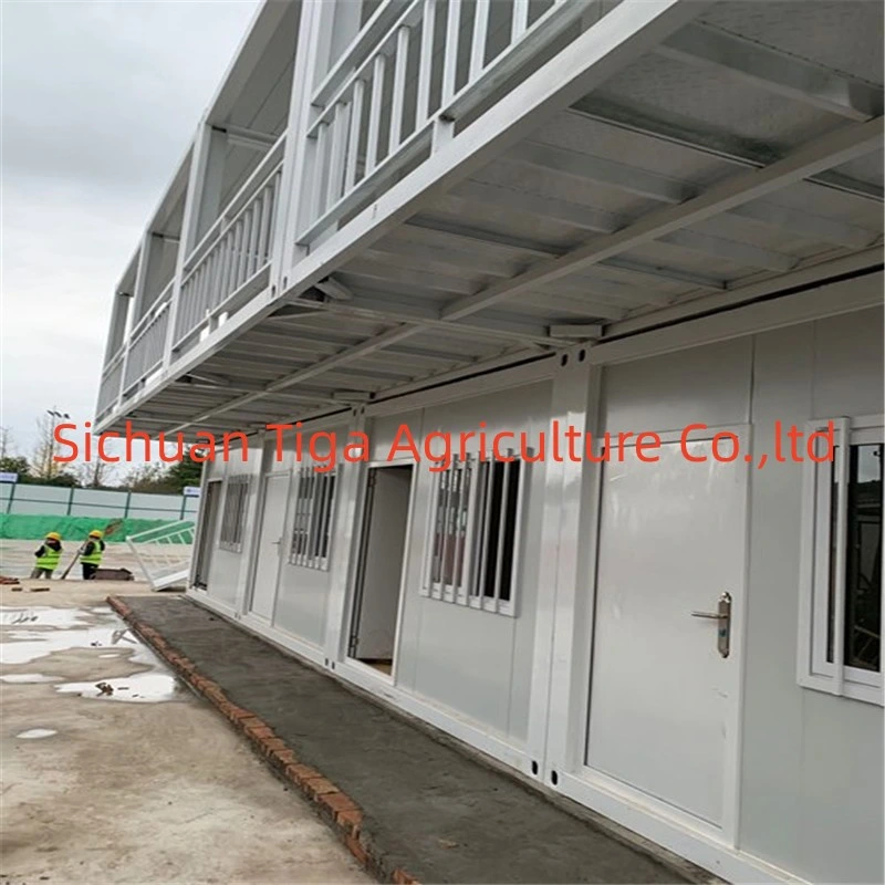 Prefab Steel Structure Building Outdoor Stackable Folding Container House Camp