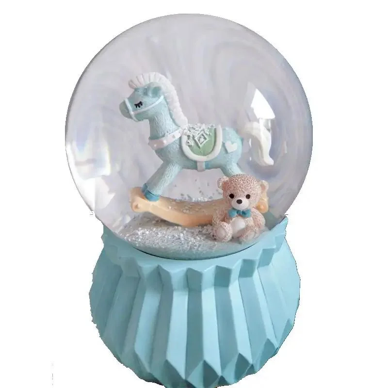 Custom Resin Water Globe Ornaments Crafts Handmade Polyresin