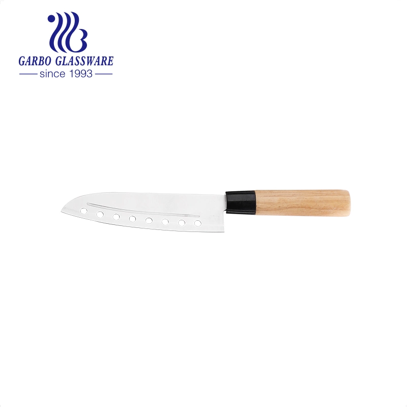 Durable 420 Stainless Steel Sharp Cleaver Knife with Wooden Handle