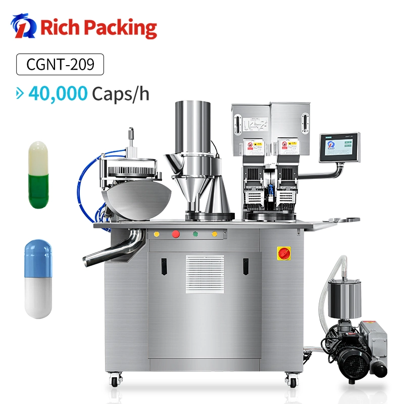 Cápsula semiautomática para llenadora de cásula dura vacía de laboratorio pequeña Máquina de llenado