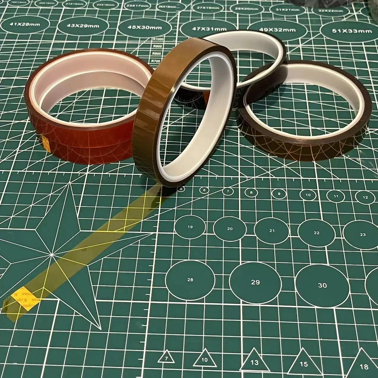 Temperatura Alta 12530 Instalação Silicone Fita Adesiva Poliimida Kapton Tape