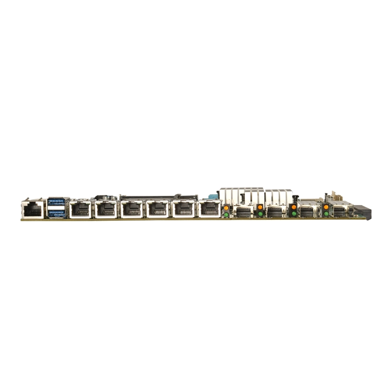 Piesia 12th Industrial 1u LGA1700 Rack Mount DDR4 64 GB 6 LAN 4 placa-mãe do firewall do roteador de rede SFP 10g com H610/H670/Q670